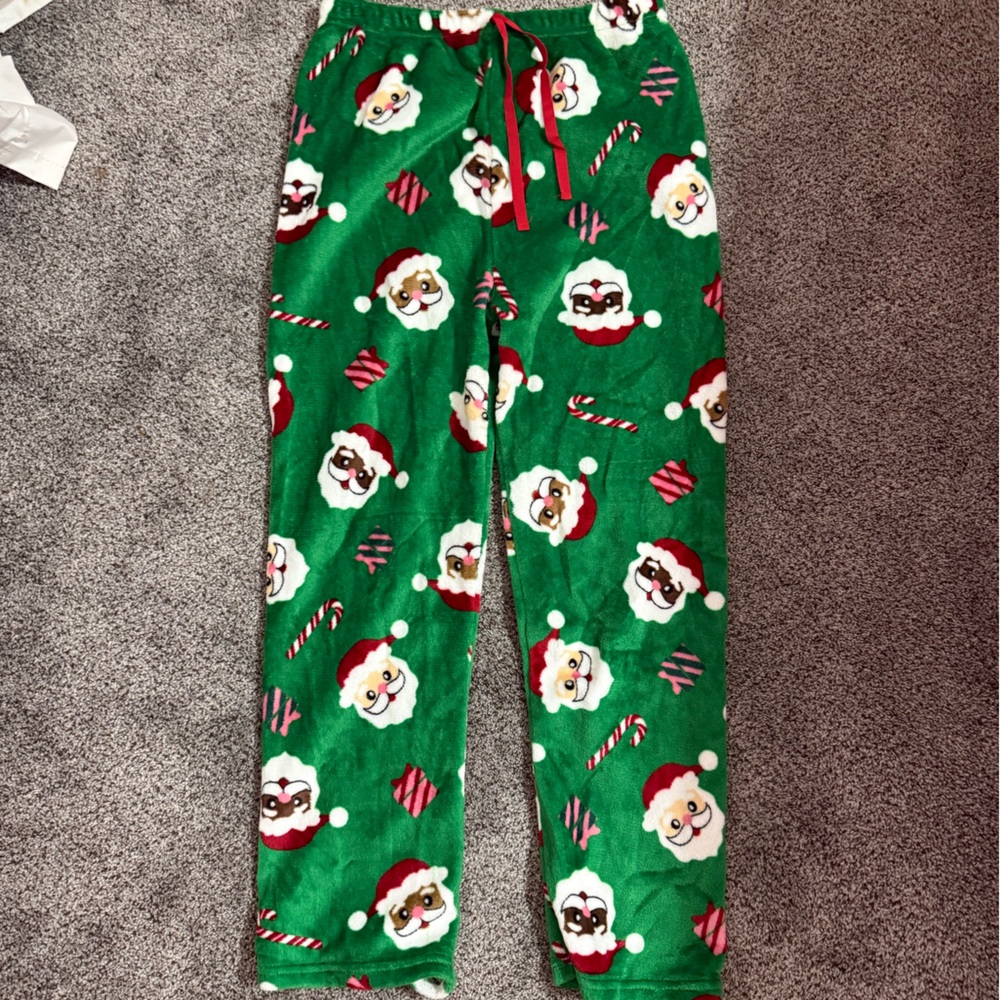 Santa pajama bottoms